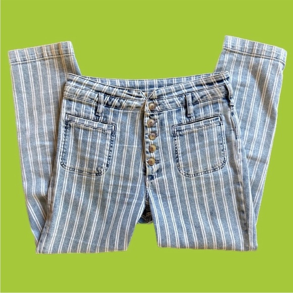 Pilcro highrise striped jeans - Picture 5 of 11